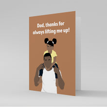 Load image into Gallery viewer, &quot;Thank You, Dad&quot; Greeting Card
